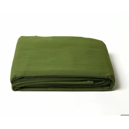 12' X 16' Green Canvas Tarps - Waterproof Canvas Tarps